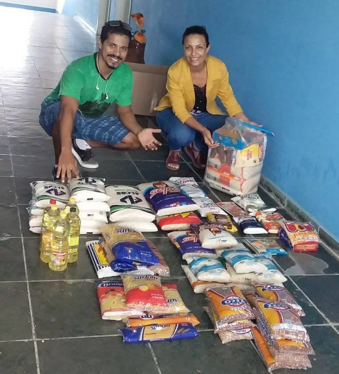 Arrecadação e entrega de doações - 3° edição do Bugias Roots