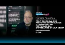 Realidade Capixaba React: Print comprova que prefeito e controlador “conversam” em particular…