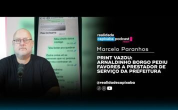 Realidade Capixaba React: Print vazou: Arnaldinho Borgo pediu favores a prestador de serviço da prefeitura